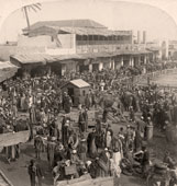 Tel Aviv. Bazaar, circa 1890