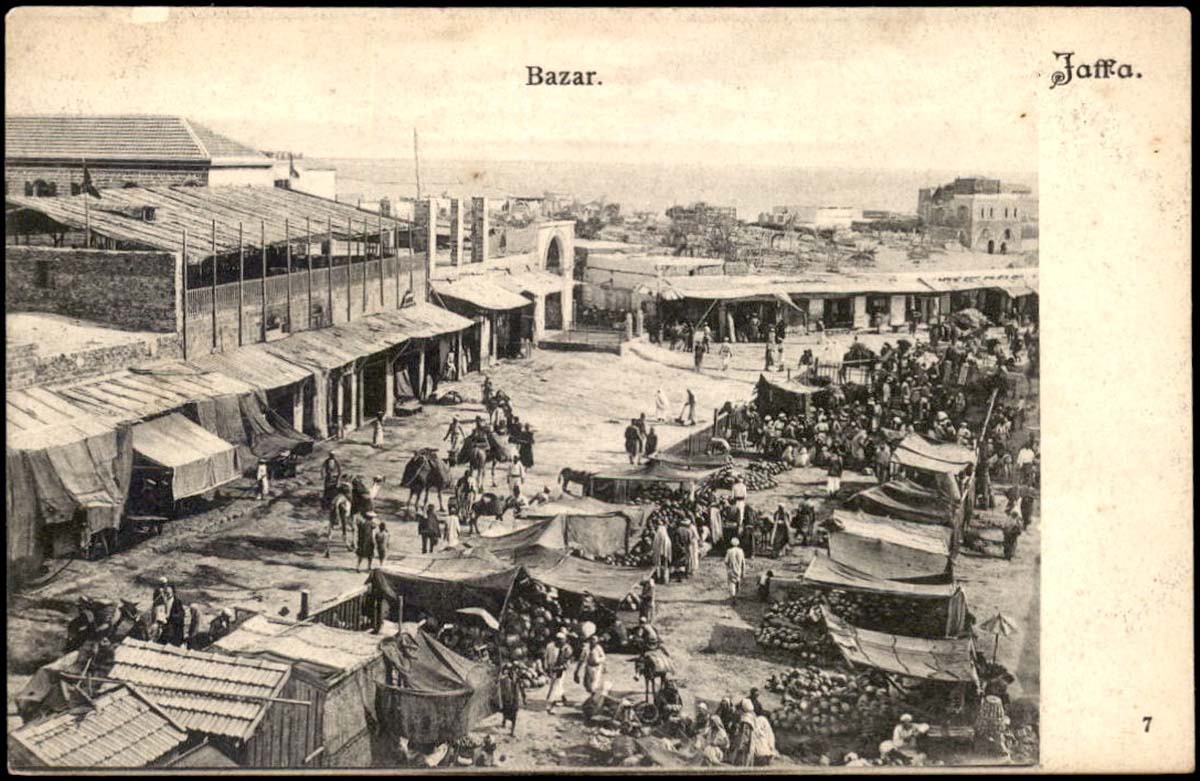 Tel Aviv. Bazaar, 1911