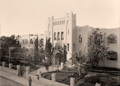 Tel Aviv. Hebrew Gymnasium 'Herzlia', between 1900 and 1920