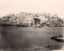 Tel Aviv. Jaffa from the sea, between 1860 and 1890