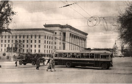 Alma-Ata. Government House of the Kazakh SSR, 1960s