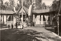 Alma-Ata. Semirechensk regional agricultural and industrial exhibition, Pushkin garden, 1913
