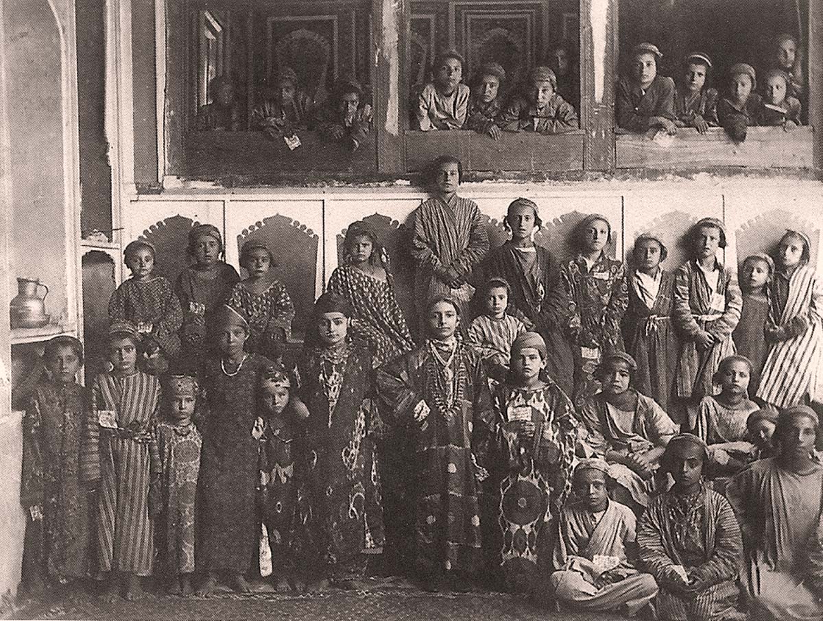 Bukhara. Children of Bukhara Jews, 1912