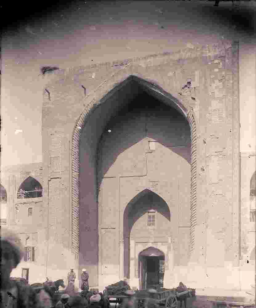 Bukhara. Yard of the Mirza Ulugbek Mosque