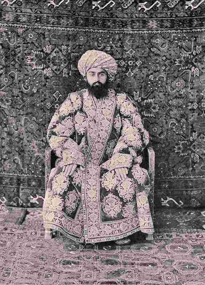 Bukhara. Emir of Bukhara Abd al-Ahad Khan (1859-1911)