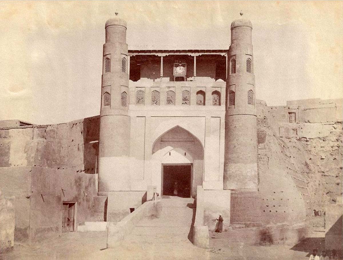 Bukhara. Entrance to the Emir's Palace