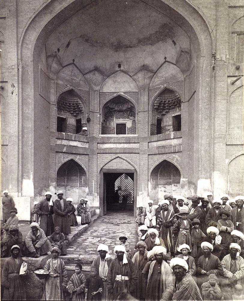 Bukhara. Entrance to Mullo Tursunjon Madrasah