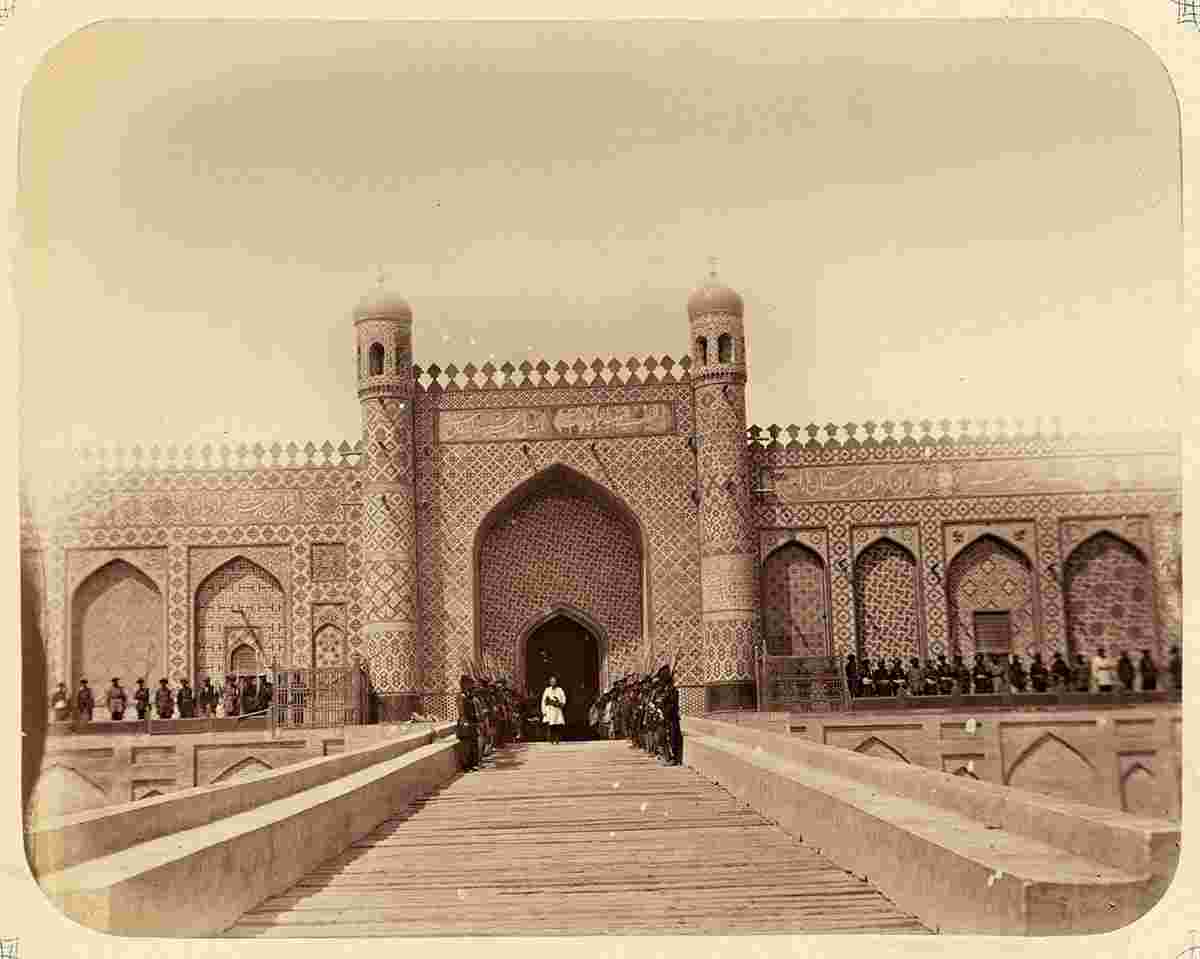 Kokand. Palace of Said Muhammad Khudayar Khan (Urdu), between 1865-1872