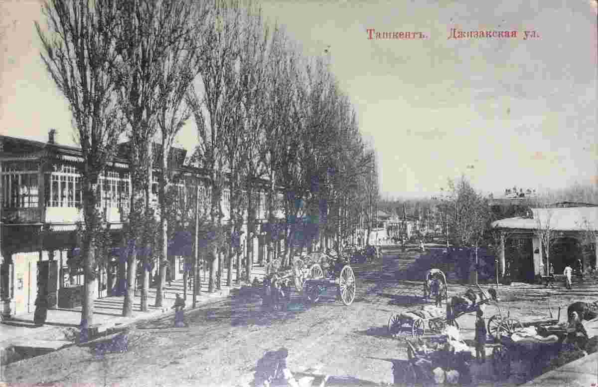 Tashkent. Dzhizakskaya street, 1914