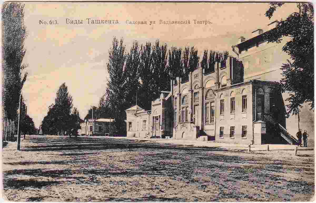 Tashkent. Sadovaya street, Vadyaevsky Theater