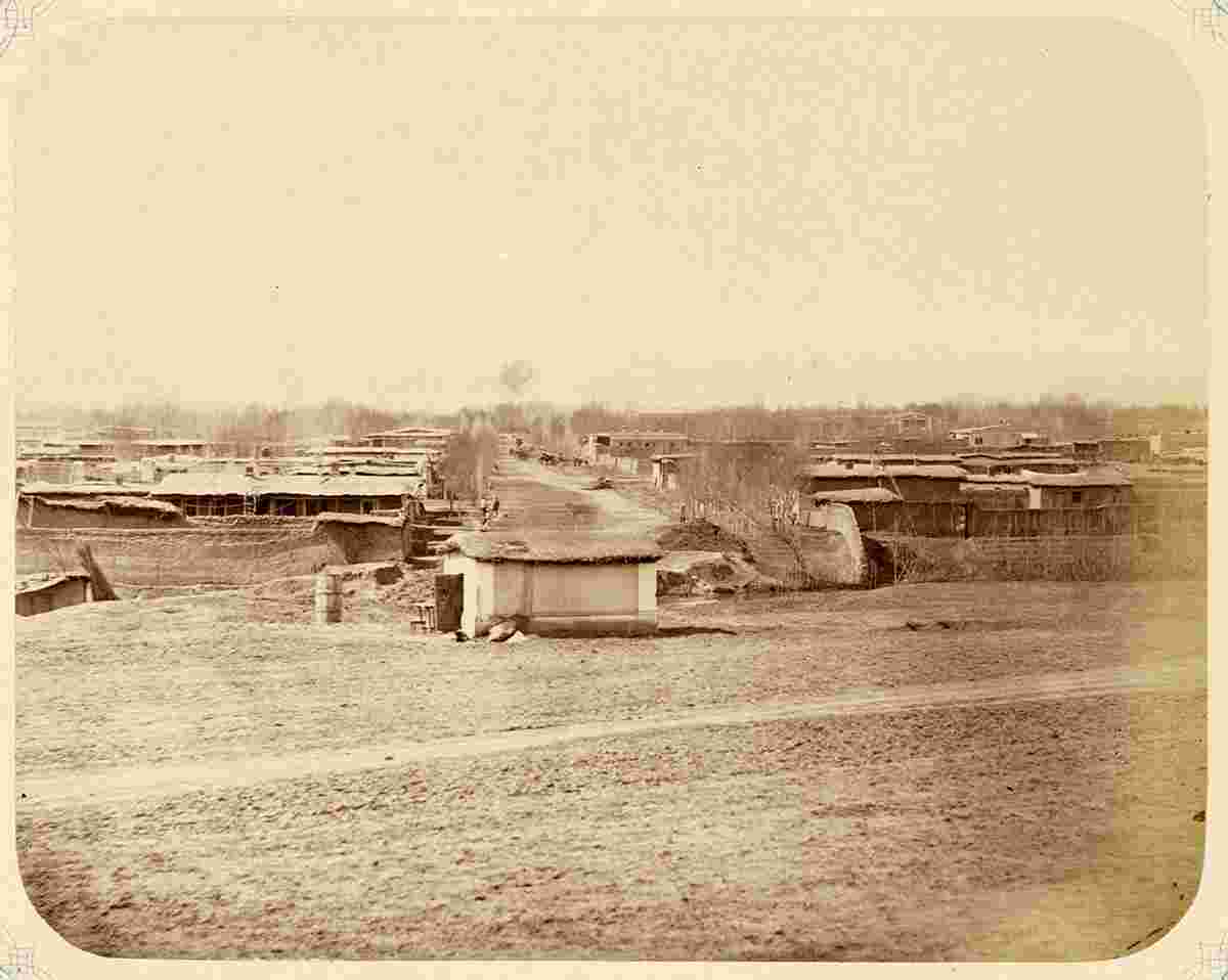 Tashkent. Russian part of the city, between 1865 and 1872
