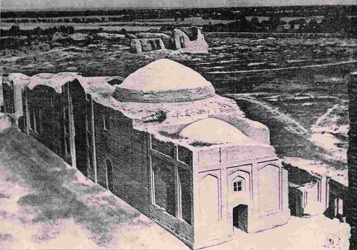 Termez. Memorial complex Sultan Saodat (Sadat), 1977