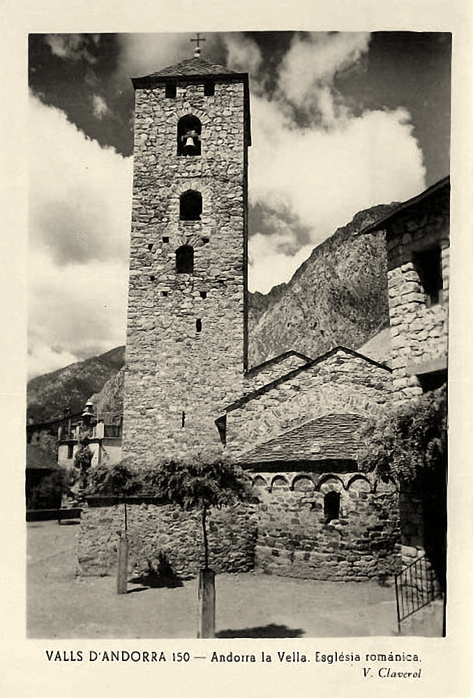 Andorra la Vella. Església romànica