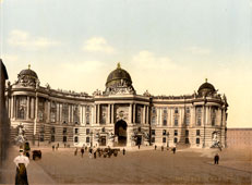 Wien. Hofburg, between 1890 and 1900