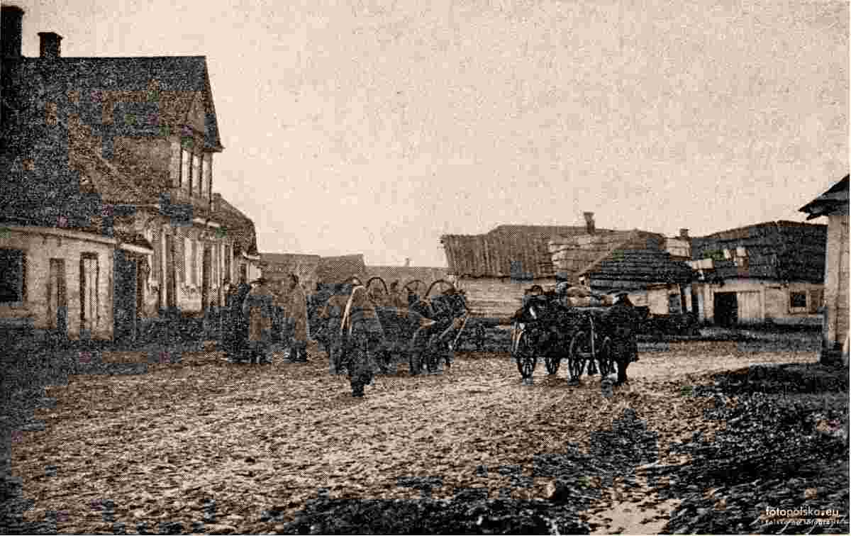 Ashmyany. Wilenskaya street, between 1890 and 1896
