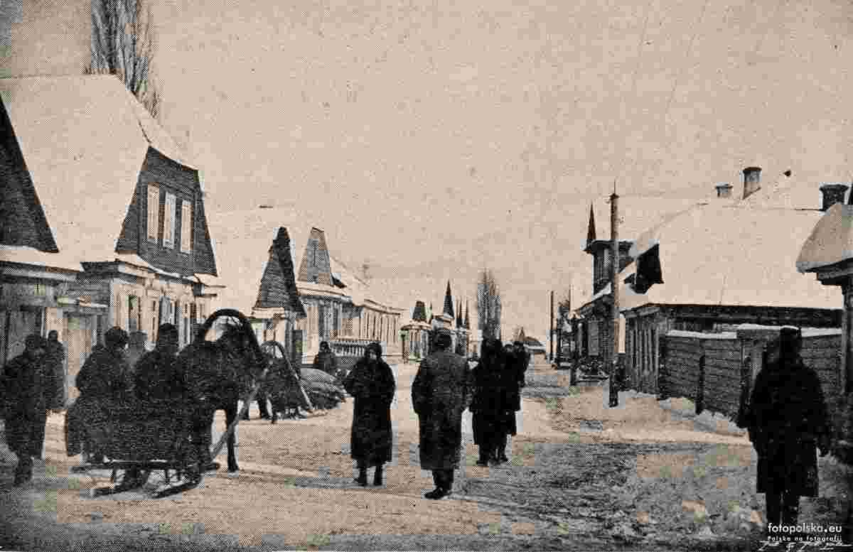 Ashmyany. Zhupranskaya Street, between 1890 and 1896