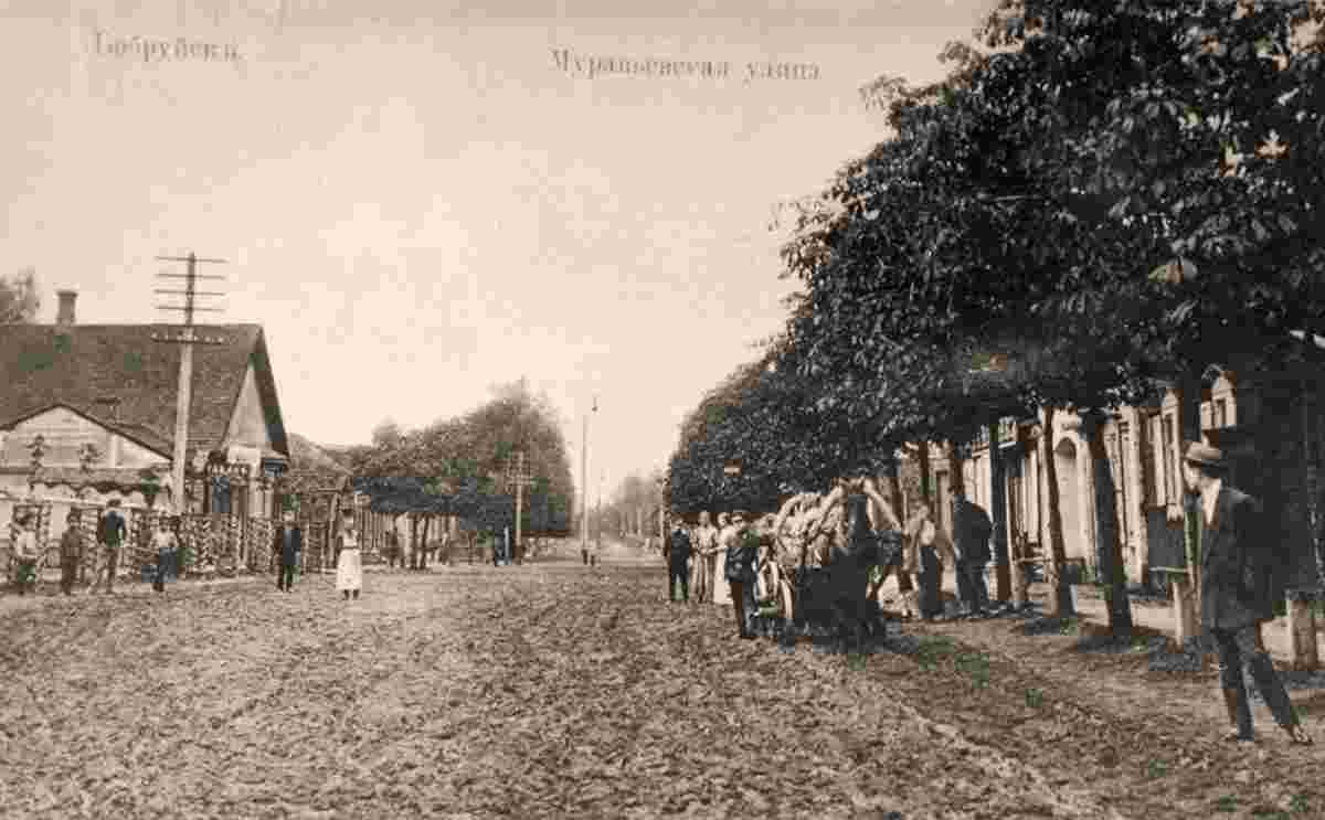 Babruysk. Murav'yovskaya street