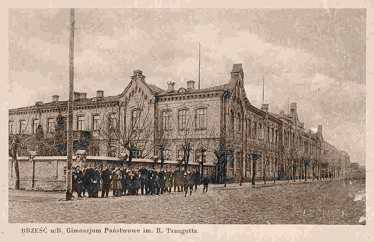 Brest. Men's Gymnasium named after Romuald Traugutt