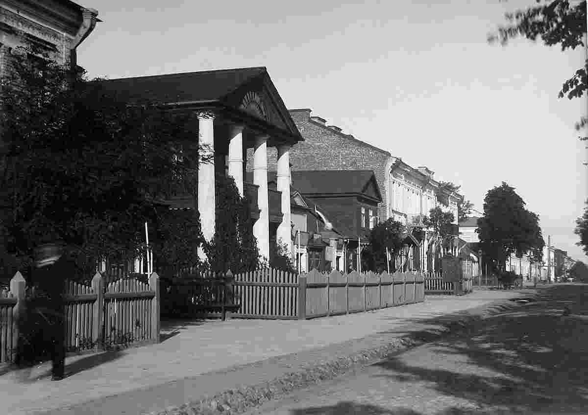 Brest. View of residential buildings on Highway street, 1900
