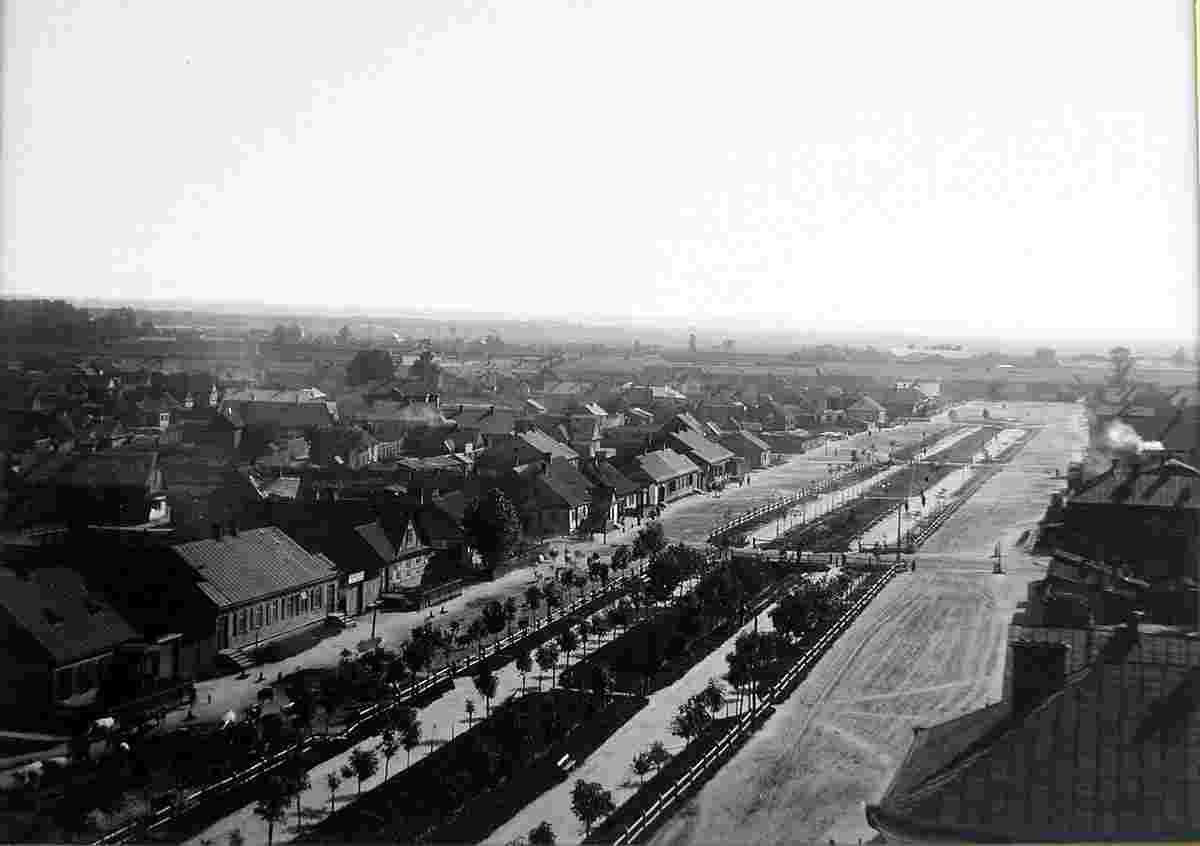 Brest. View of residential buildings on New Boulevard, 1900