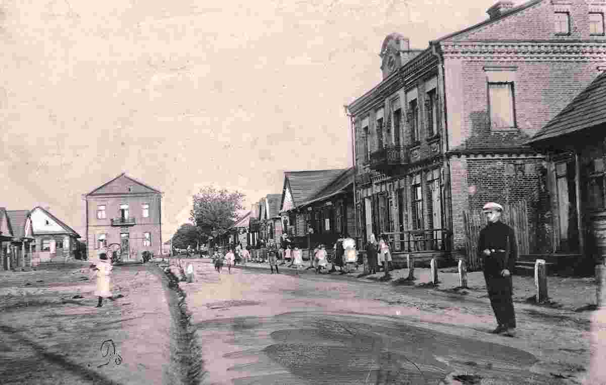 Biaroza. Market, between 1918 and 1939