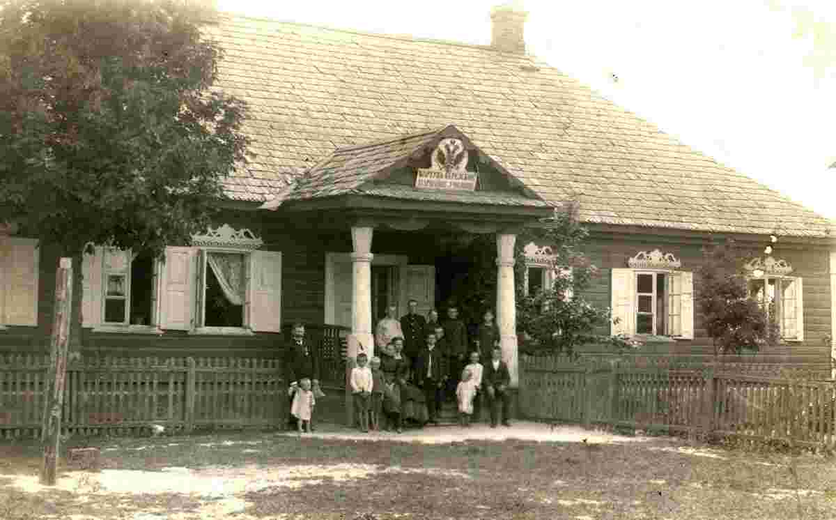 Biaroza. People's school, before 1915