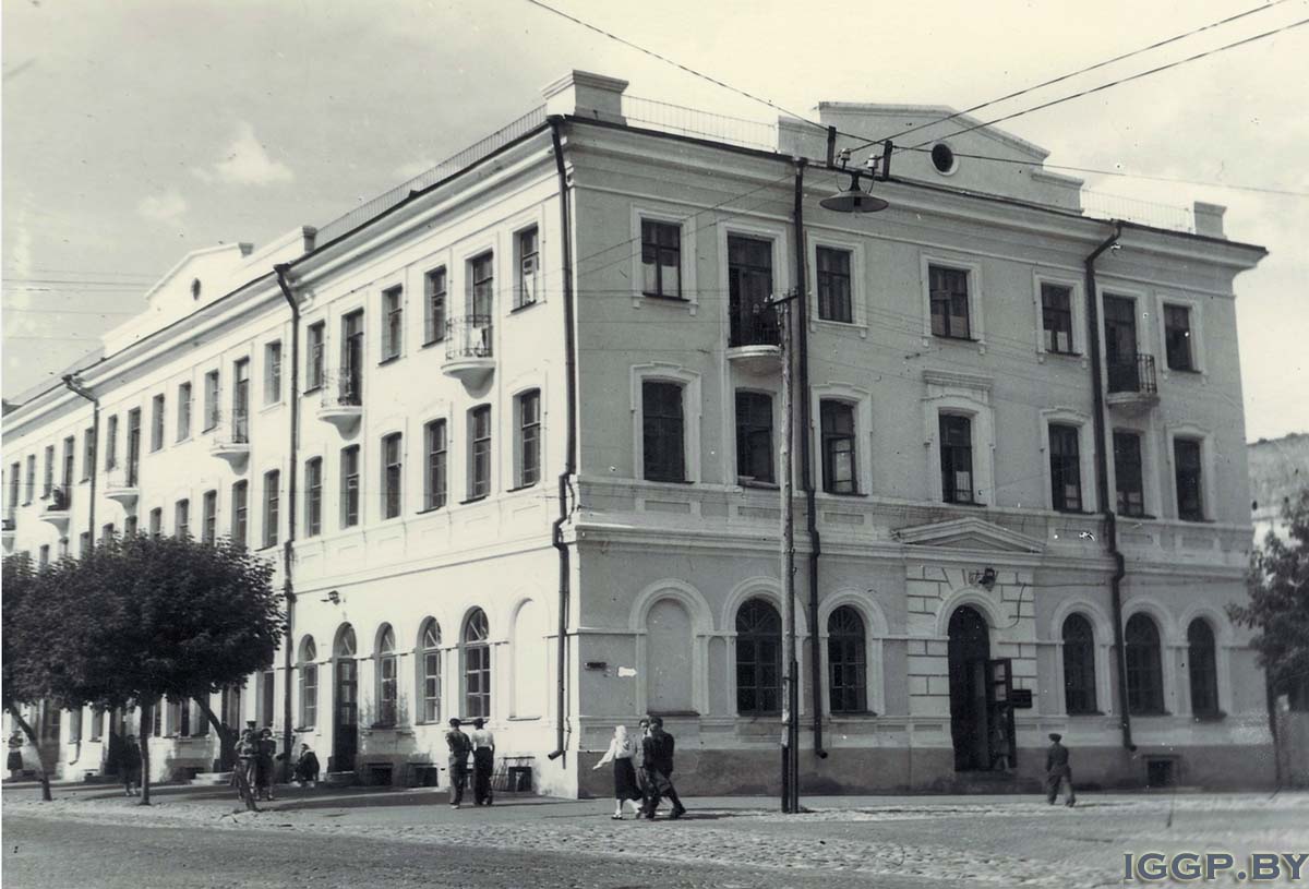 Gomel. Corner of Sovetskaya and Biletsky streets