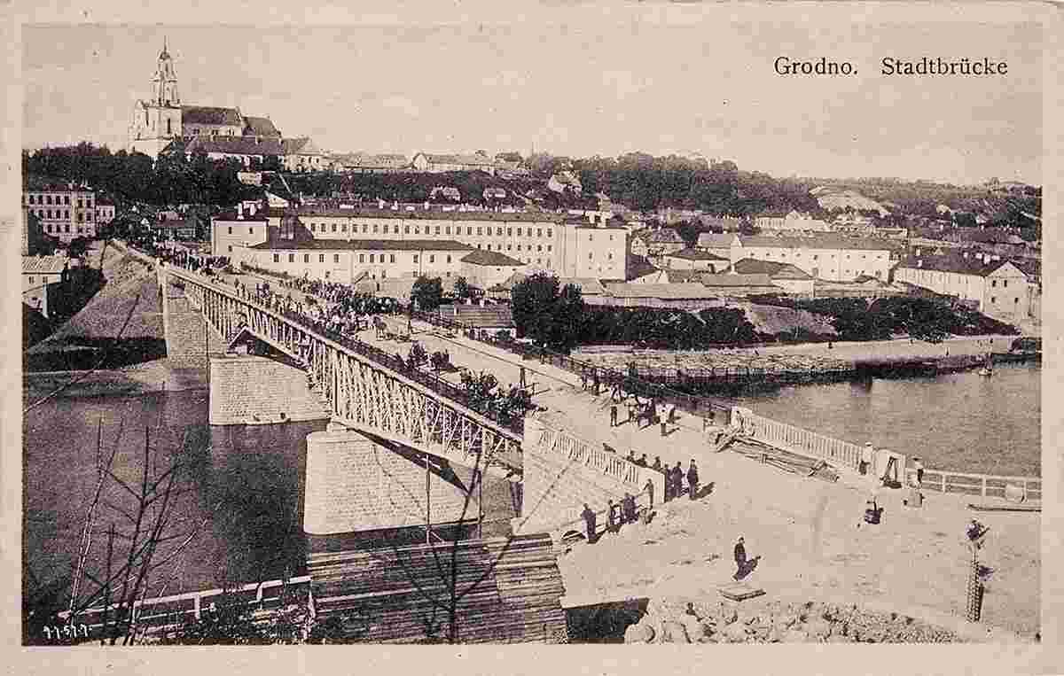 Grodno. Bridge across Neman river