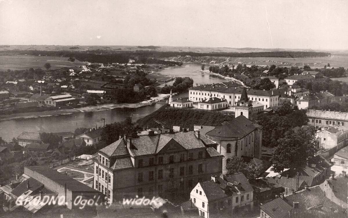 Grodno. Panorama of the city