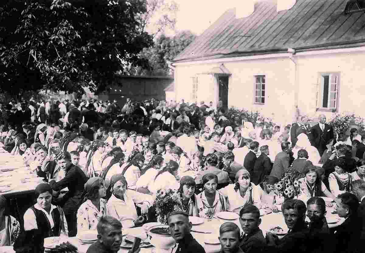 Kobryn. At harvest festival celebrations, 1934