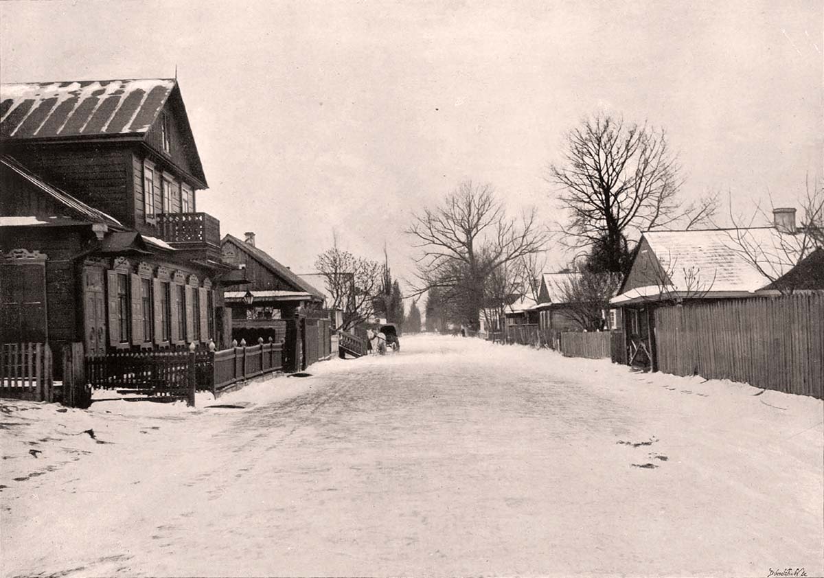 Kobryn. Gubernskaya street, 1899