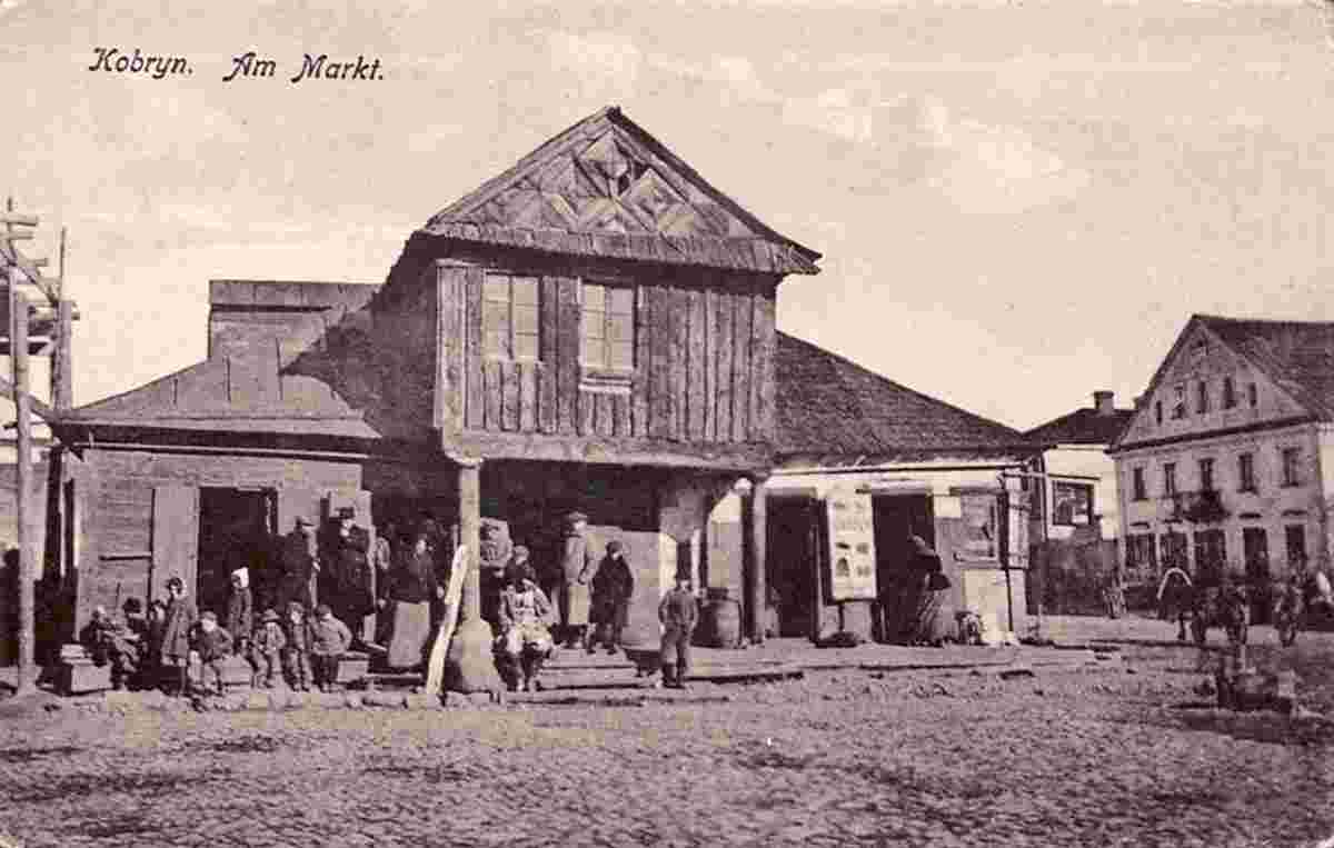 Kobryn. Market Square, 1918
