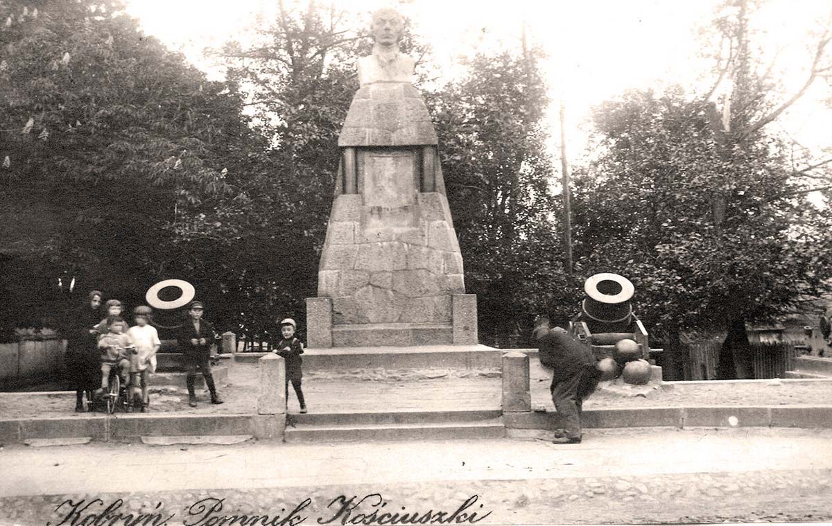 Kobryn. Monument to Kosciuszka