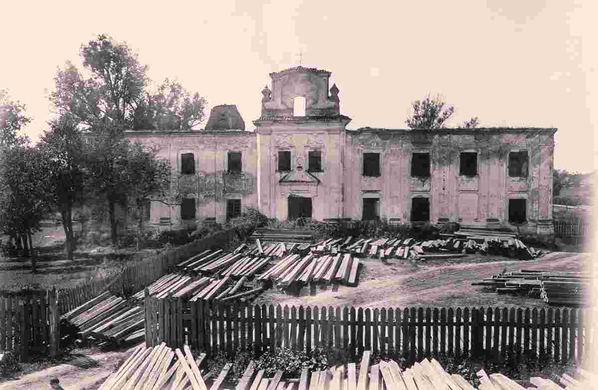 Kobryn. Ruins of the Spassky Monastery, 1911