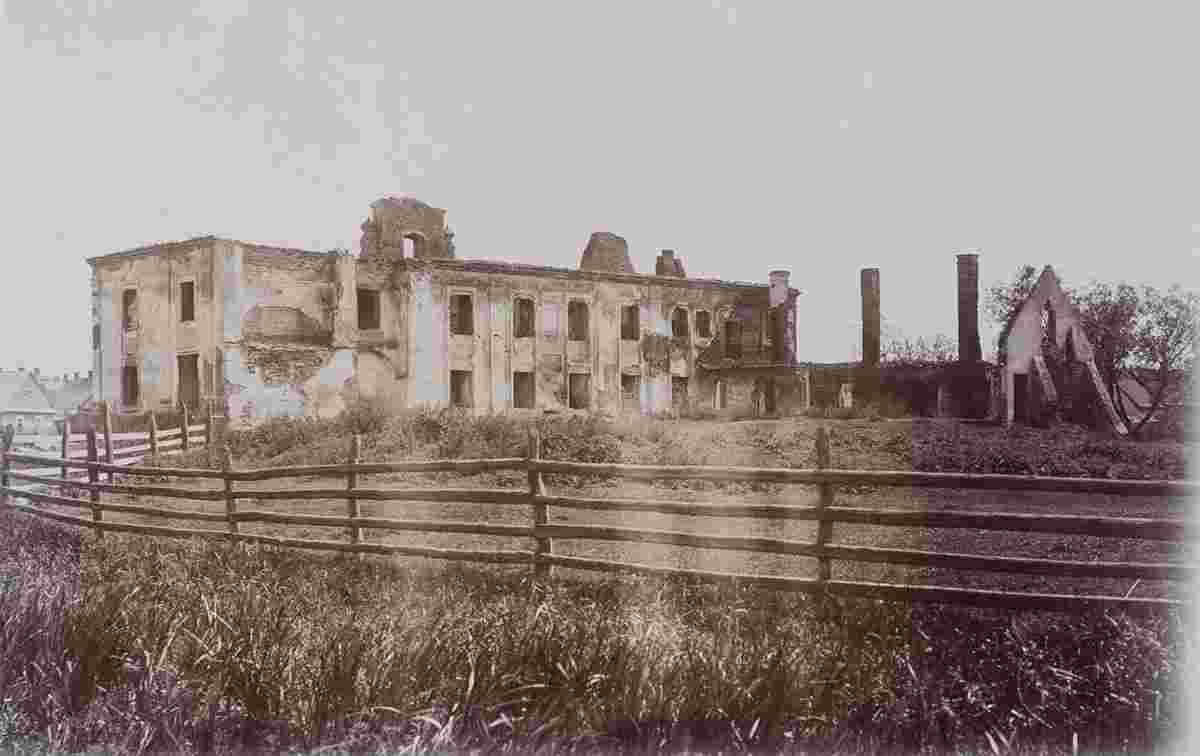 Kobryn. Ruins of the Spassky Monastery, 1911