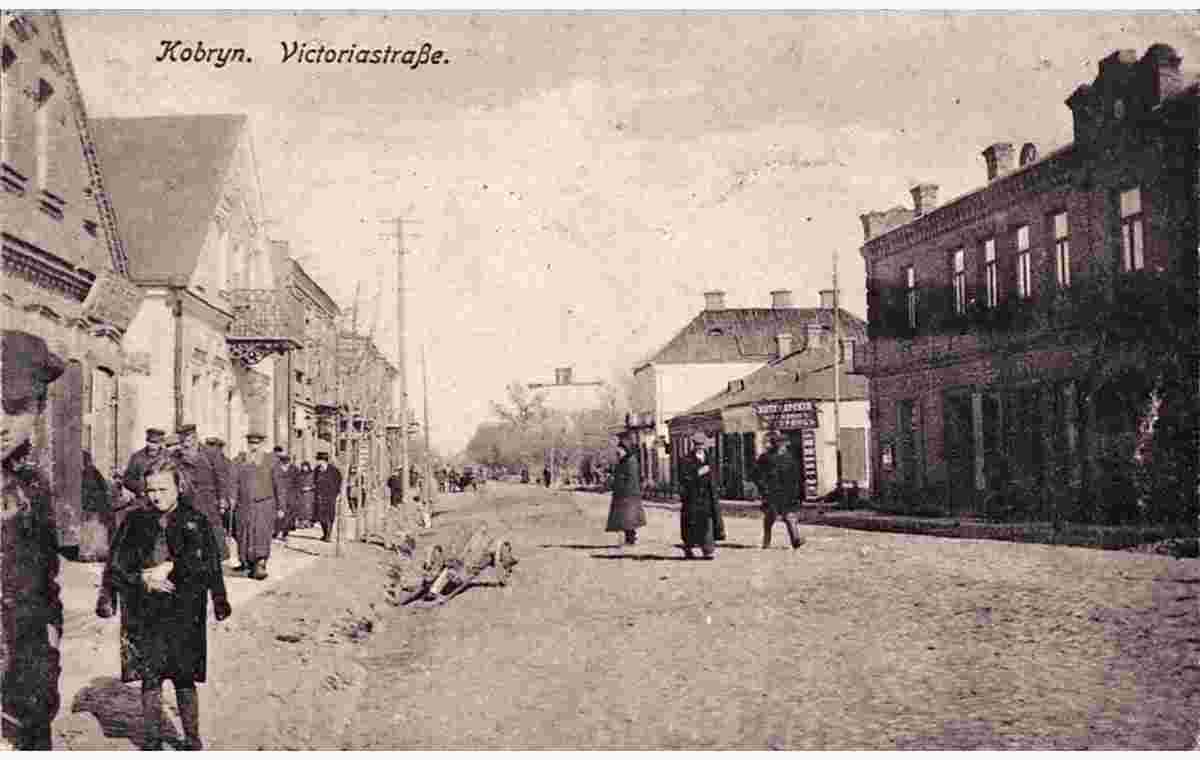 Kobryn. Victoria street, 1918