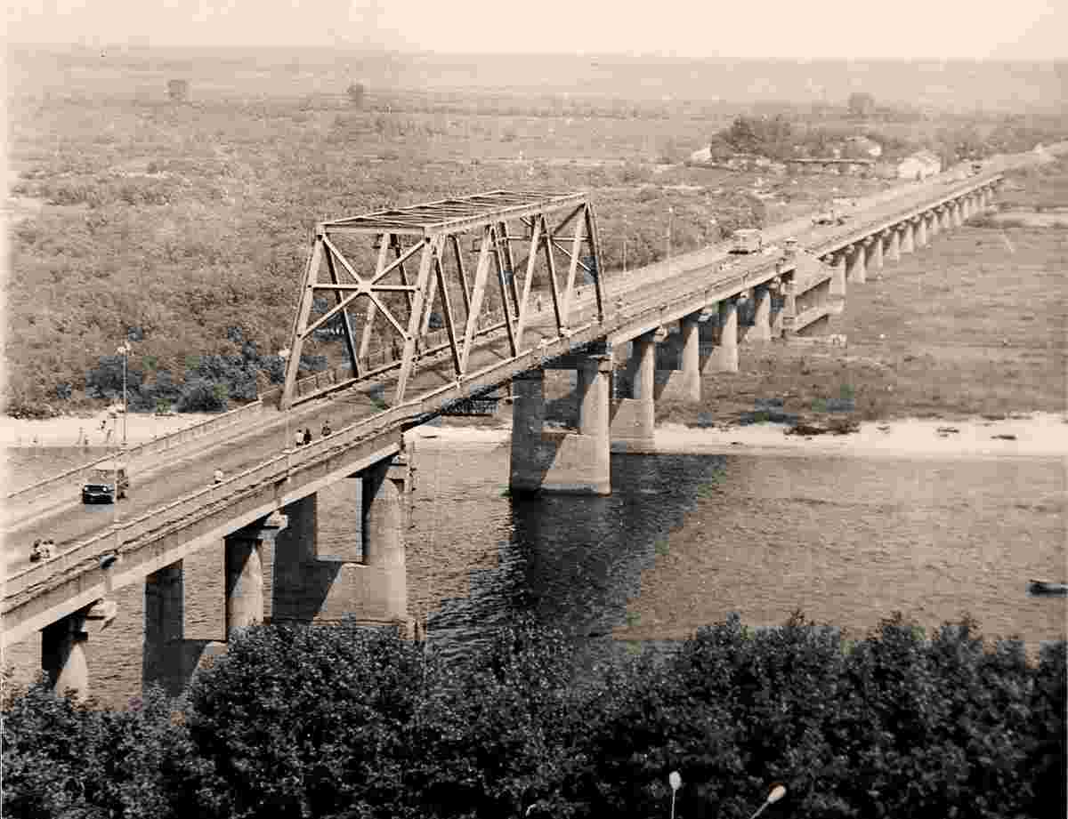 Mazyr. Bridge over the Pripyat' river