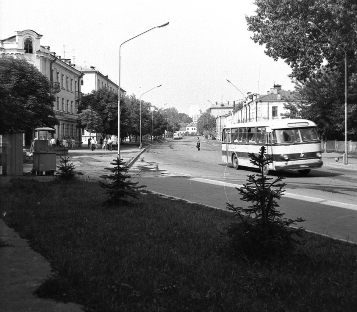 Mazyr. Lenina street, between 1975 and 1980