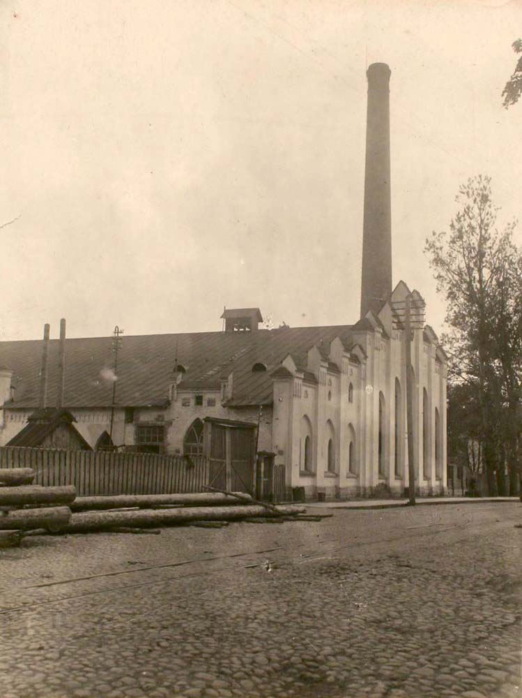 Minsk. The first power plant 'Elvod' on Zakhar'evskaya street, 1928
