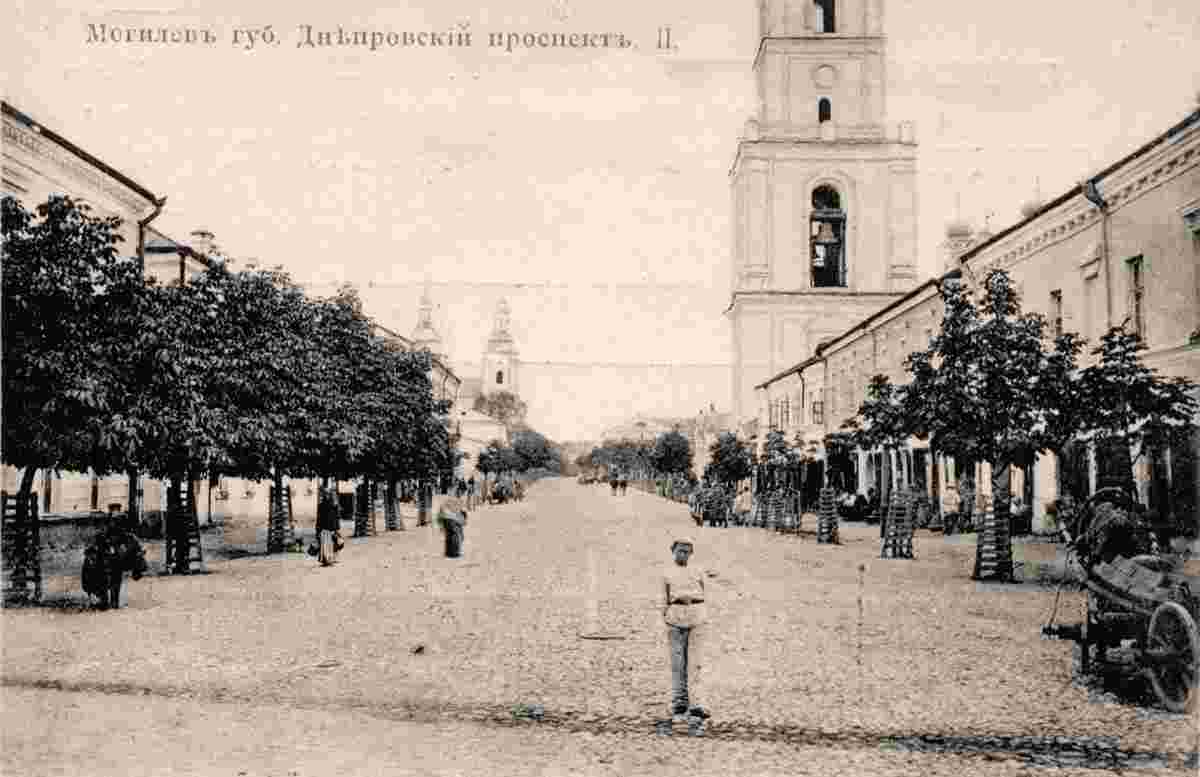 Mogilev. Dneprovsky Avenue