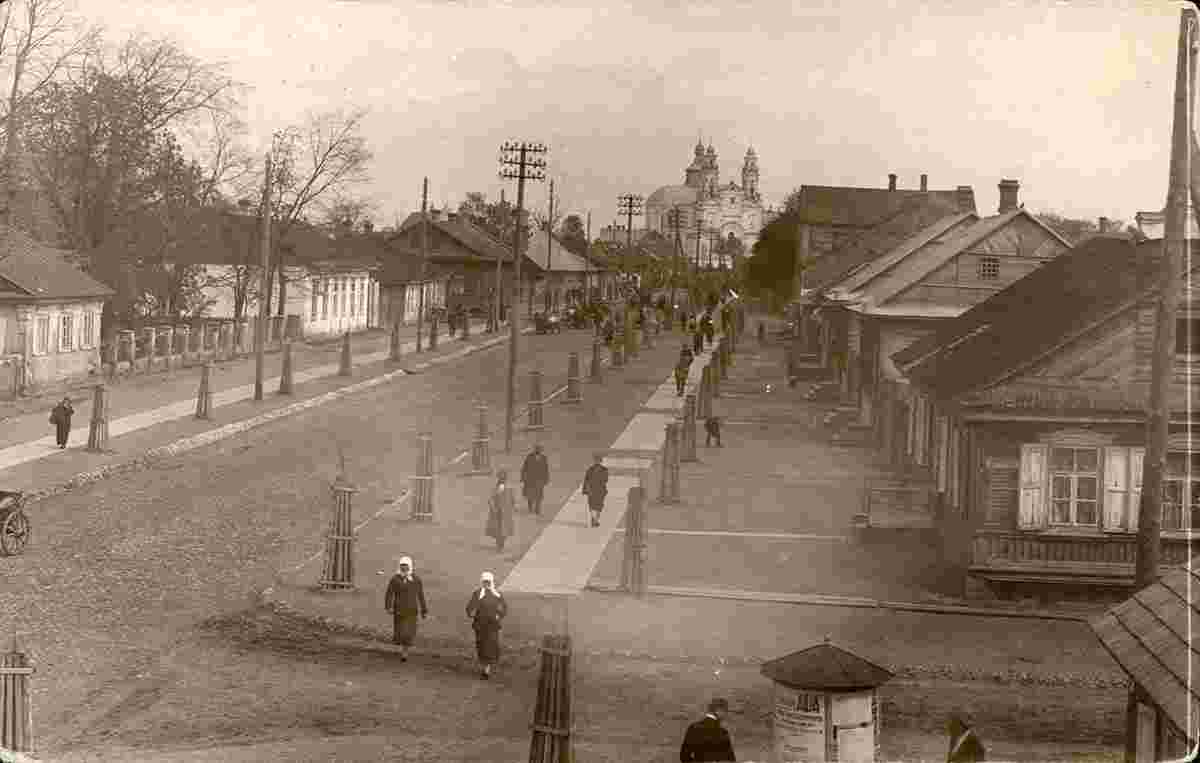 Pinsk. Brestskaya street, 1927
