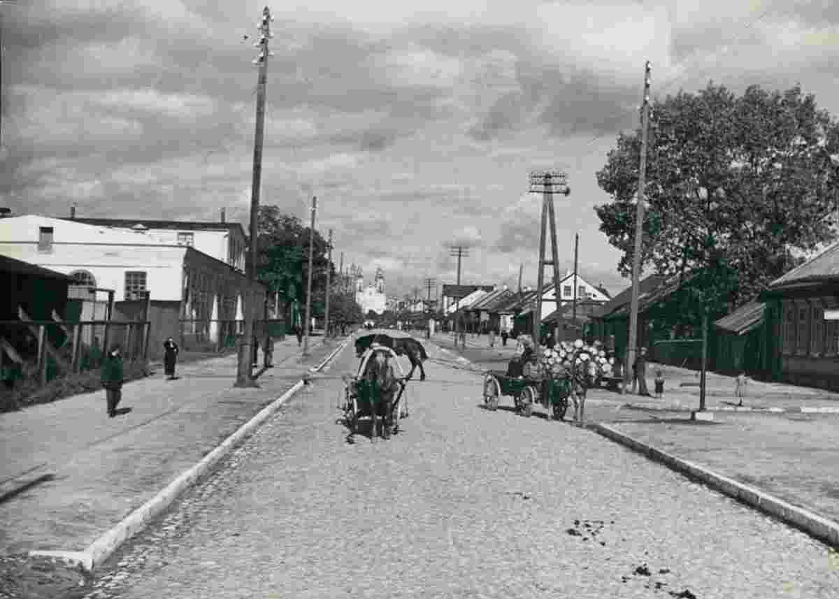 Pinsk. Brestskaya street, 1936