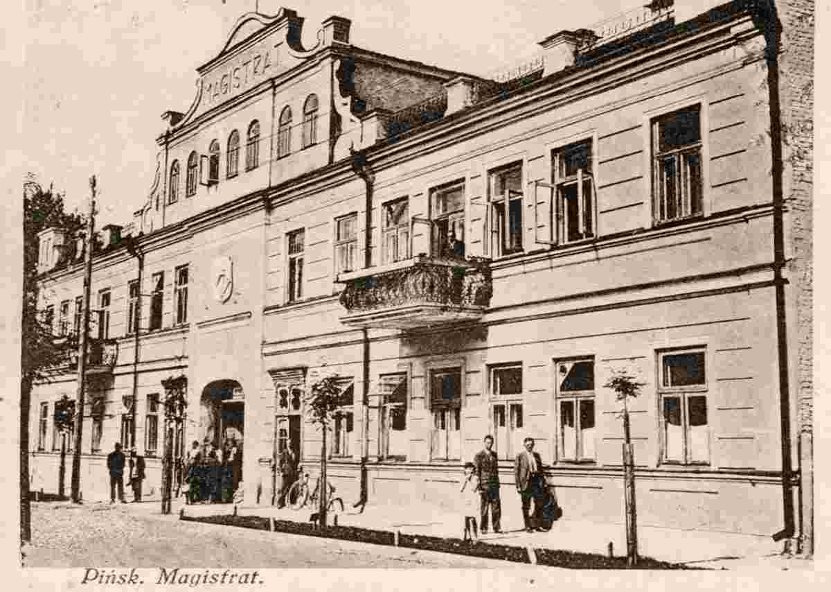 Pinsk. City Magistrate, circa 1925