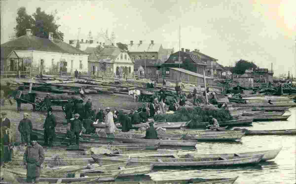 Pinsk. Fish Market, between 1915 and 1919