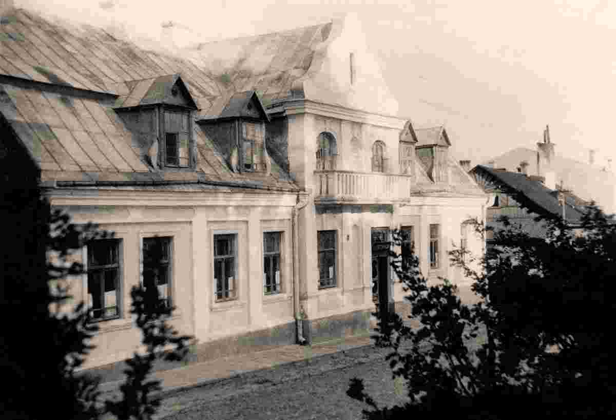Pinsk. Former 'European' Hotel, 1950