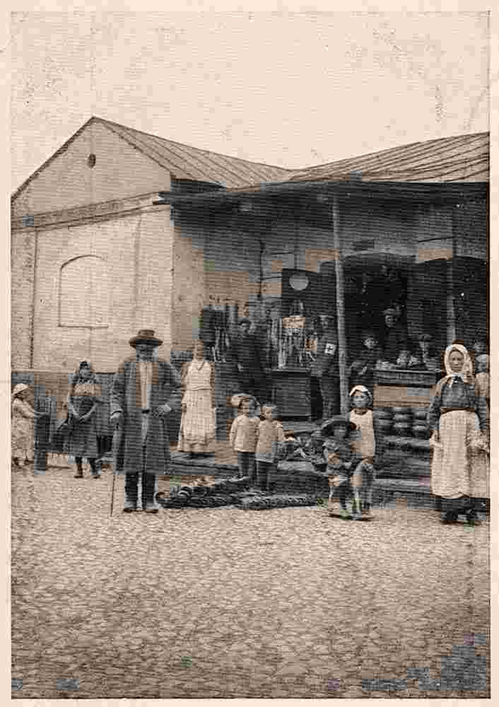 Pinsk. Jewish store, 1917