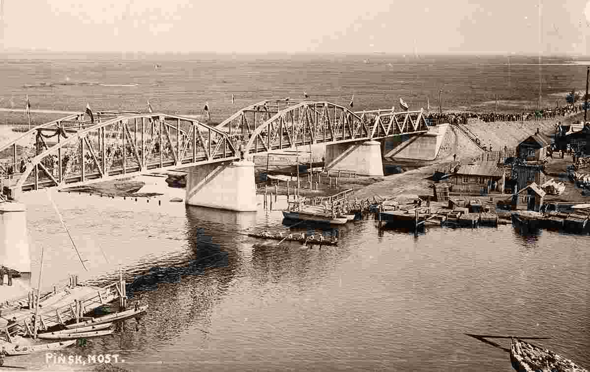 Pinsk. New Bridge, 1932