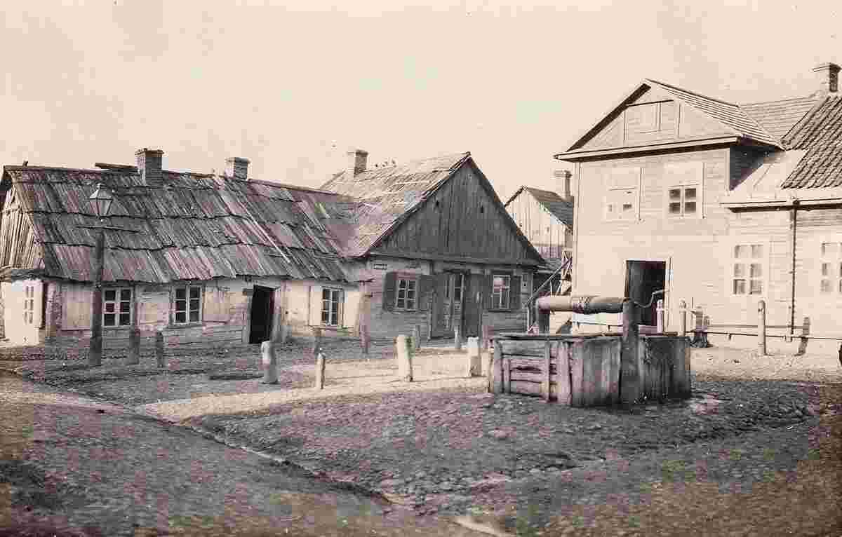 Slonim. School Lane, 1918