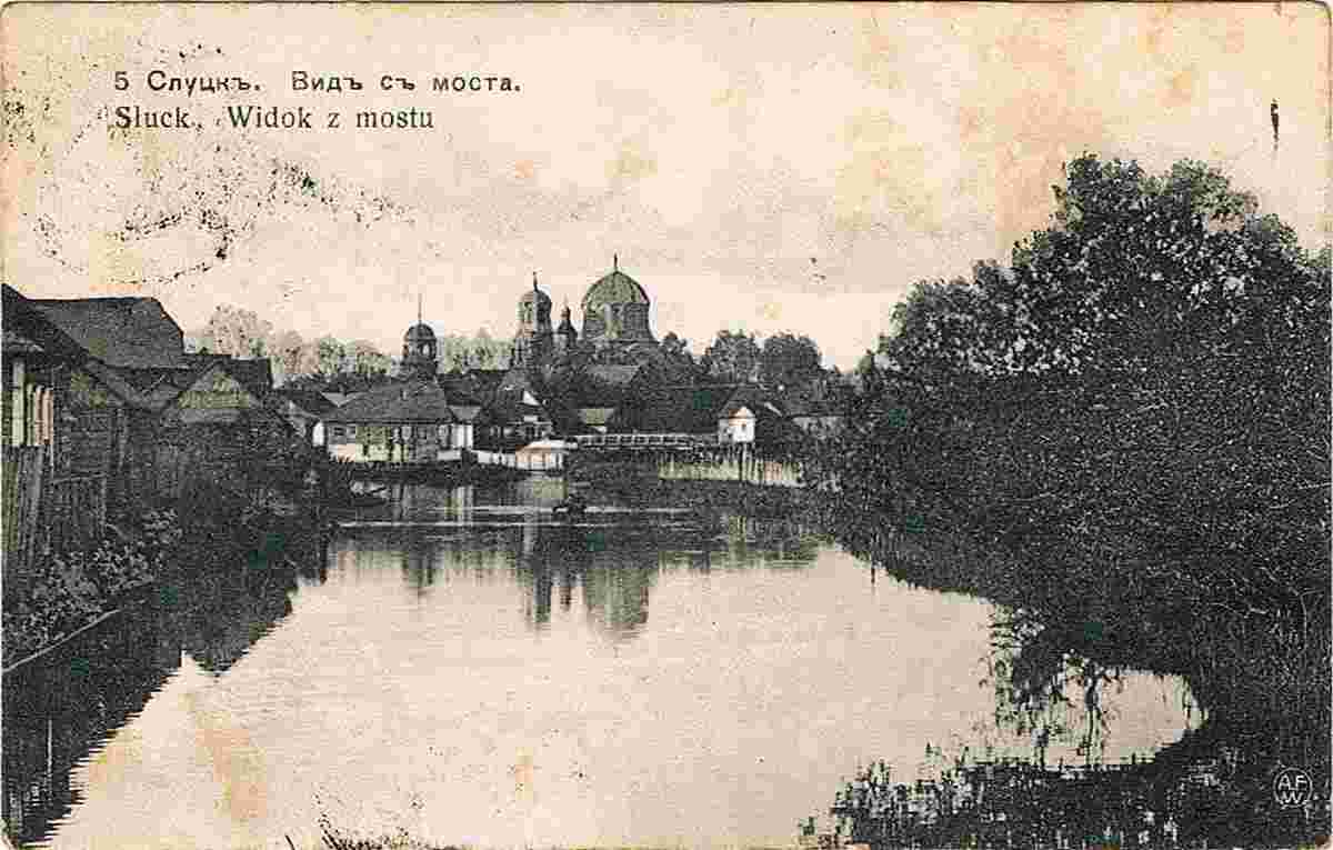 Slutsk. Sluch river, 1905