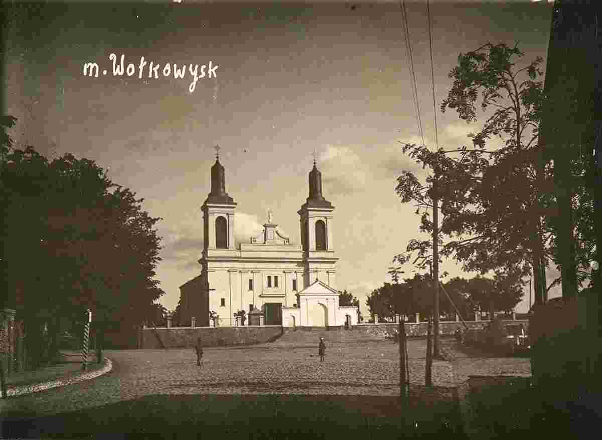 Vawkavysk. Church of Saint Wenceslas, 1939